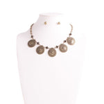 ANTIQUE STONE NECKLACE - p3 Boutique