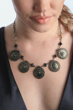 ANTIQUE STONE NECKLACE - p3 Boutique