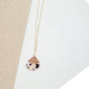 Ava Blonde Tortoise Necklace - p3 Boutique