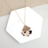 Ava Blonde Tortoise Necklace - p3 Boutique