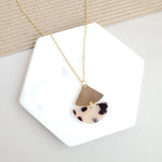 Ava Blonde Tortoise Necklace - p3 Boutique