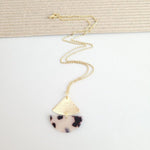 Ava Blonde Tortoise Necklace - p3 Boutique