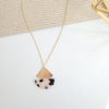 Ava Blonde Tortoise Necklace - p3 Boutique