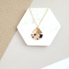 Ava Blonde Tortoise Necklace - p3 Boutique