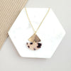 Ava Blonde Tortoise Necklace - p3 Boutique