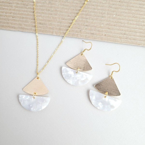 Ava Earrings - Pearl - p3 Boutique