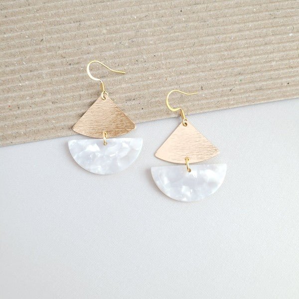 Ava Earrings - Pearl - p3 Boutique
