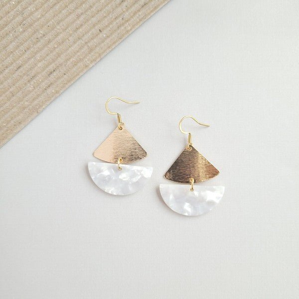 Ava Earrings - Pearl - p3 Boutique