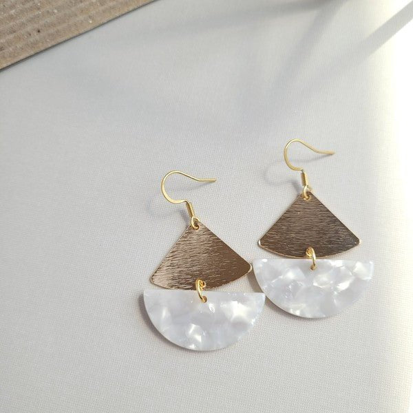 Ava Earrings - Pearl - p3 Boutique