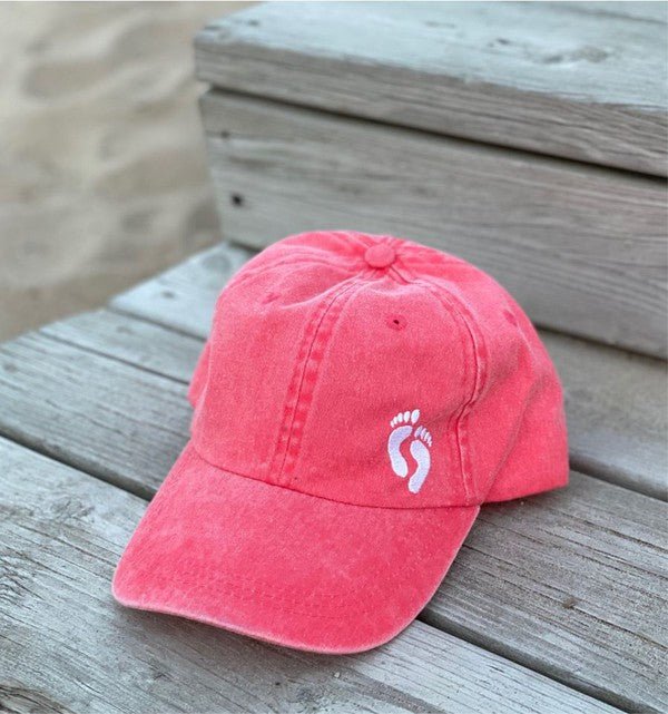 Bare Feet Only Pigment Dyed Baseball Hat - p3 Boutique