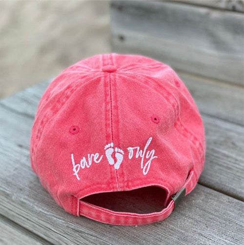 Bare Feet Only Pigment Dyed Baseball Hat - p3 Boutique