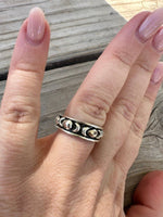 Beautiful Handmade Sterling Silver Adjustable Silv - p3 Boutique