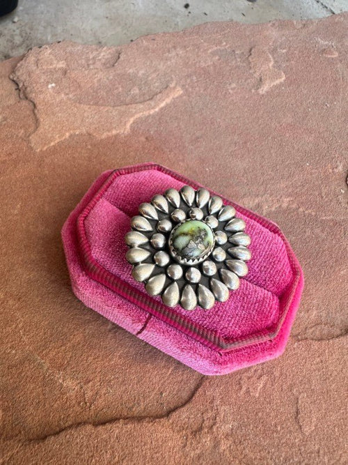 Beautiful Handmade Sterling Silver Palomino Turquo - p3 Boutique