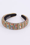 Bejewels Statement Puffy Headband - p3 Boutique
