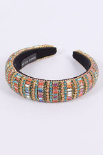 Bejewels Statement Puffy Headband - p3 Boutique
