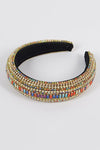 Bejewels Statement Puffy Headband - p3 Boutique