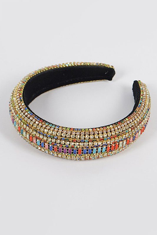 Bejewels Statement Puffy Headband - p3 Boutique