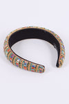 Bejewels Statement Puffy Headband - p3 Boutique