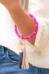 Boho Key Ring Bracelet - p3 Boutique