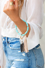 Boho Key Ring Bracelet - p3 Boutique