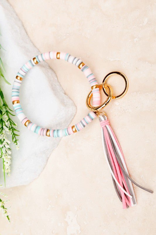 Boho Key Ring Bracelet - p3 Boutique