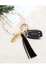 Boho Stone Key Ring Bracelet - p3 Boutique