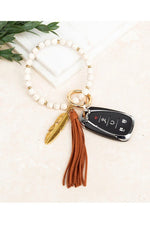 Boho Stone Key Ring Bracelet - p3 Boutique
