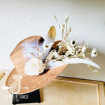 Boho Western Wedding Floral Bridal Hat Band Only - p3 Boutique
