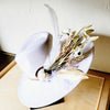 Boho Western Wedding Floral Bridsmaid Hat Bone - p3 Boutique