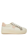 Bomber Metallic Star Glitter Sneakers - p3 Boutique