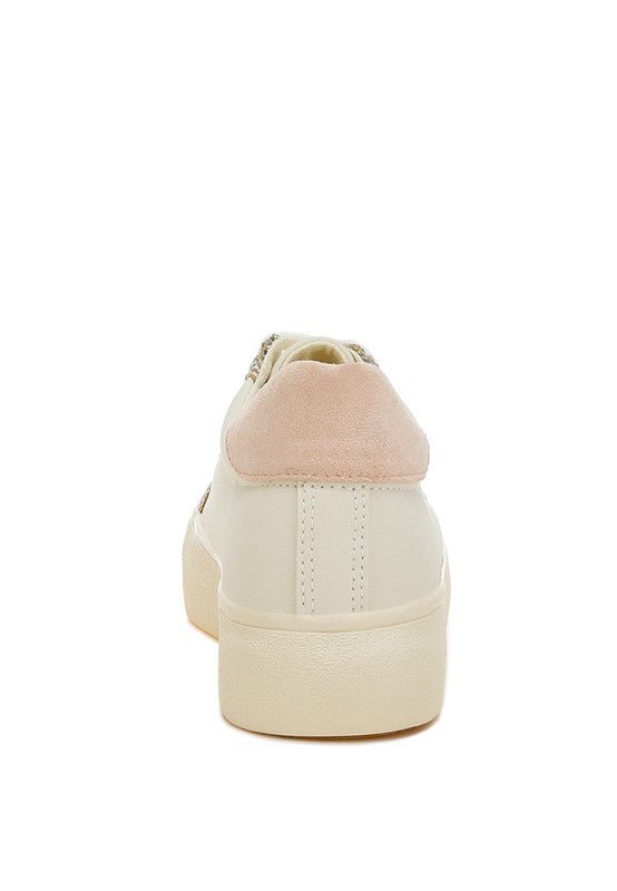 Bomber Metallic Star Glitter Sneakers - p3 Boutique