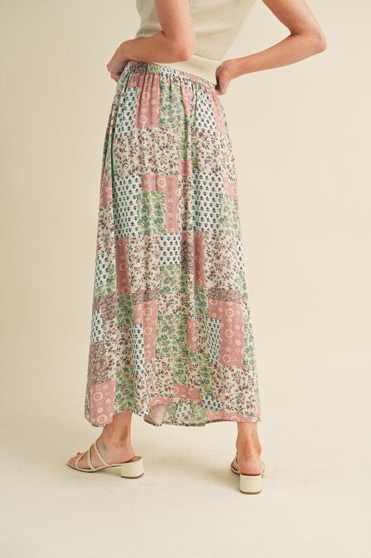 Bradyn Print Skirt - p3 Boutique
