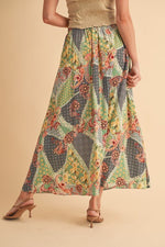 Bradyn Print Skirt - p3 Boutique