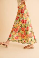 Bradyn Print Skirt - p3 Boutique