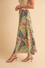 Bradyn Print Skirt - p3 Boutique