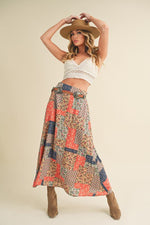 Bradyn Print Skirt - p3 Boutique