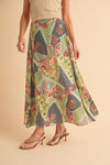 Bradyn Print Skirt - p3 Boutique