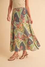 Bradyn Print Skirt - p3 Boutique