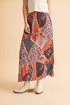 Bradyn Print Skirt - p3 Boutique