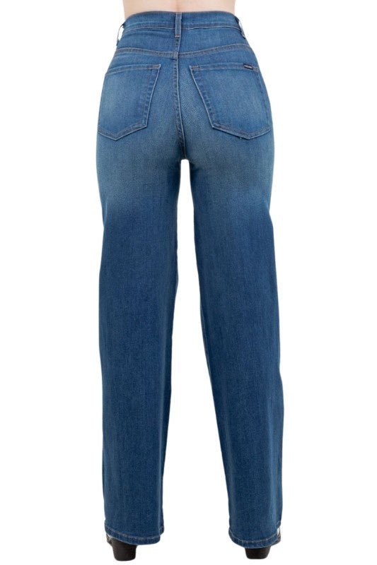 Camila Wide Leg Jean in Medium Wash - p3 Boutique