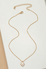 Checker Heart Pendant Necklace - p3 Boutique