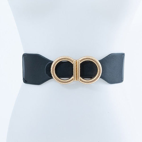 CHIC DOUBLE KNOT PU LEATHER FASHION BELT - p3 Boutique