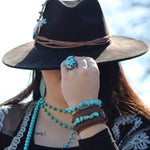 Chunky Turquoise Bracelet - p3 Boutique