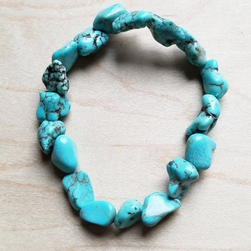 Chunky Turquoise Bracelet - p3 Boutique