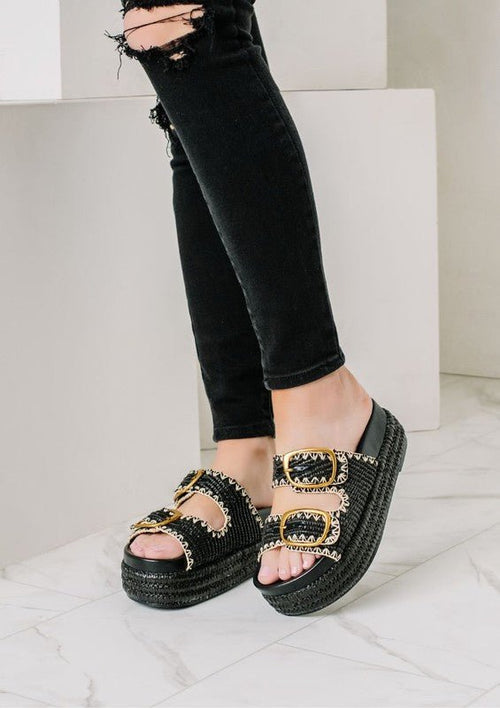CLARA WEDGES WITH ADJUSTABLE STRAPS - p3 Boutique