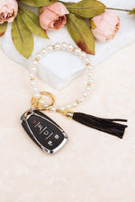 Classic Pearl Key Ring Bracelet - p3 Boutique