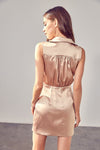 Collar Wrap Dress - p3 Boutique
