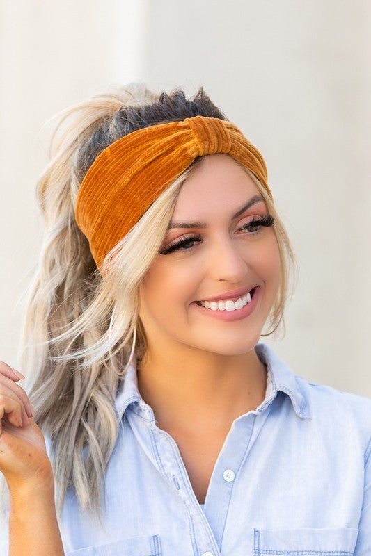 Corduroy Headwrap - p3 Boutique