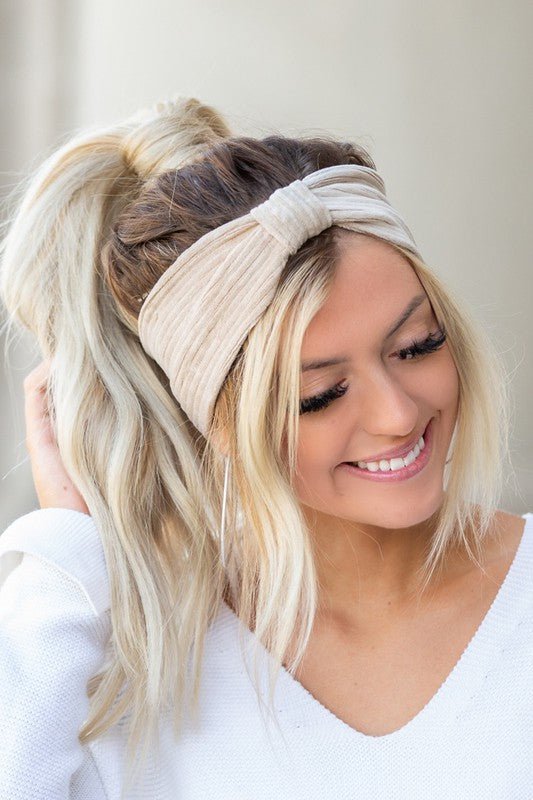 Corduroy Headwrap - p3 Boutique