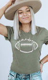Cursive Football Game Day Graphic Tee - p3 Boutique